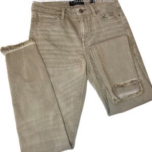 Lucky Brand Ava Skinny Distressed Jeans